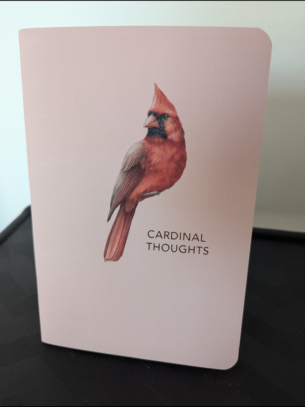 Cardinal Bird Notebook - Cardinal Thoughts